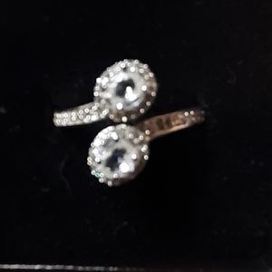 925 sterling white sapphires